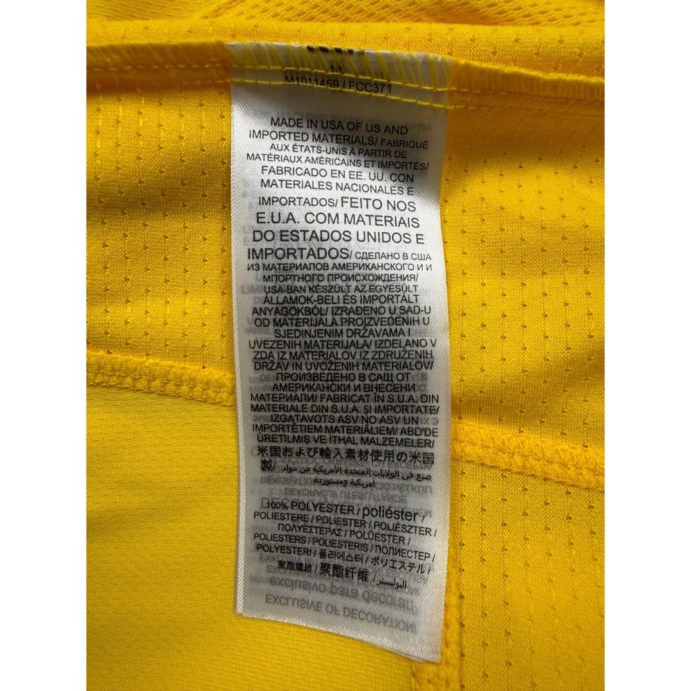 Nike Boston Red Sox City Connect Authentic Yellow Jersey Men's Sz 48 (L) MLB 617 - Picture 11 of 15